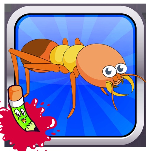 Ant Man Coloring Book - Learn To Drawings iOS App