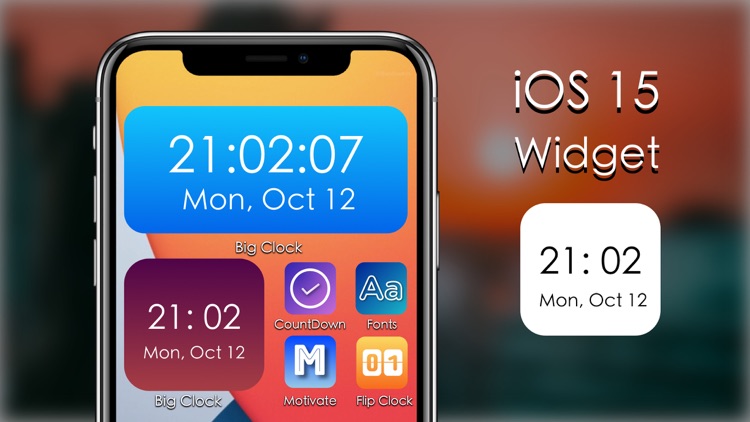 Big Clock - Pro Time Widgets screenshot-4
