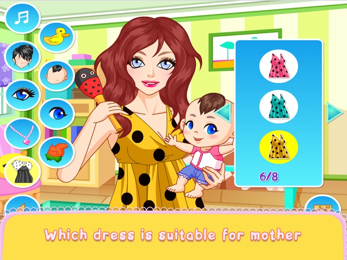 Baby Mom Dressup Beauty Girl Games