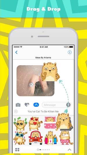 You've Cat To Be Kitten Me贴纸，设计：Ideas By Arianna(圖3)-速報App