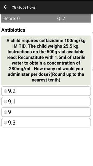 Injection Drug Dosages Quiz(圖2)-速報App