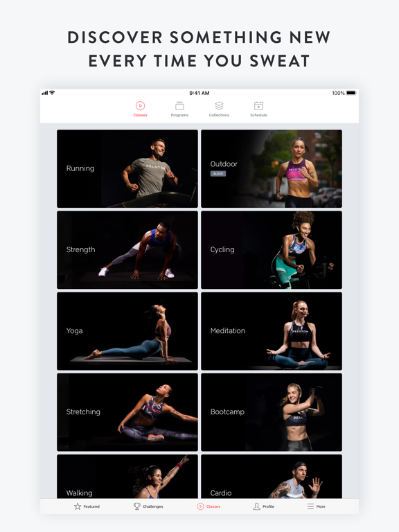 Peloton: Fitness & Workouts Ipad images