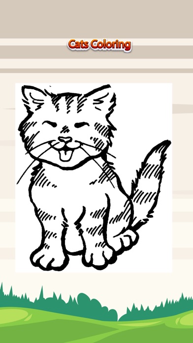 Kitten Cat Coloring Book for Kids Game Preschool Android : 무료 다운로드
