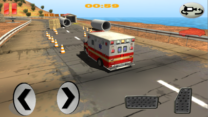 Ambulance Driver Trails Parking Sim 2017 screenshot 1