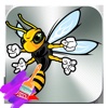 Hornet Animals Coloring Book - Finger Paint Book