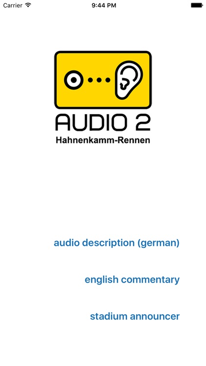 Hahnenkamm-audio