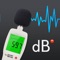 Sound Level Meter app can measure environment noise in decibel values (dB)