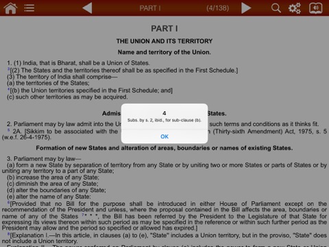 Constitution Of India And Amendments screenshot 3