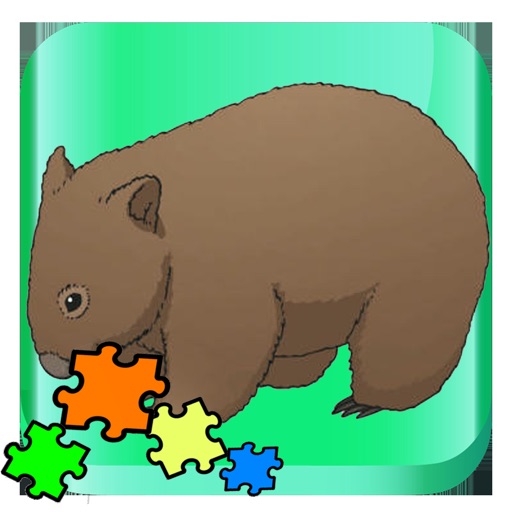 Animal Bear Animal Jigsaw For Kid Preschool Icon