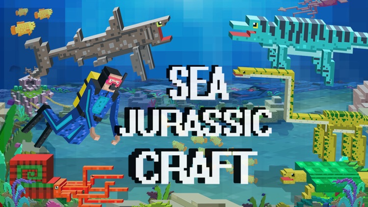 Sea Jurassic Craft - Dino & Shark Tiny World games