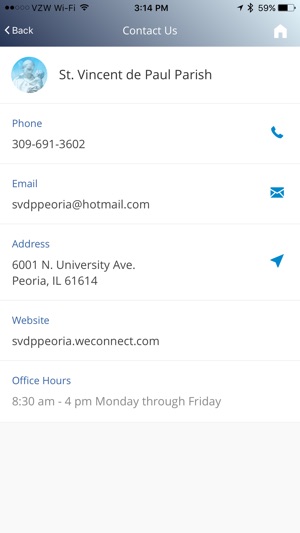 St. Vincent de Paul Church Peoria IL(圖2)-速報App