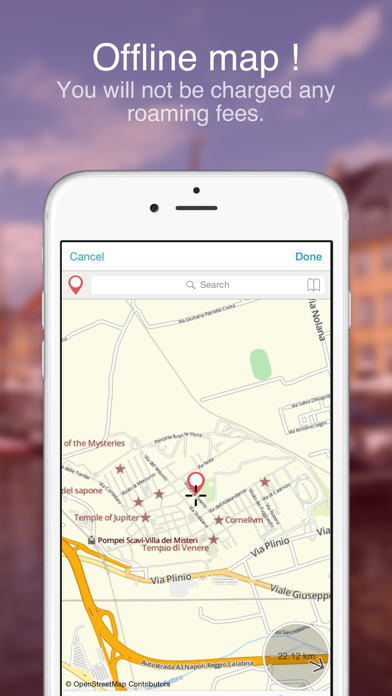 Naples on Foot : Offline Map (includes Pompei) Screenshot 4