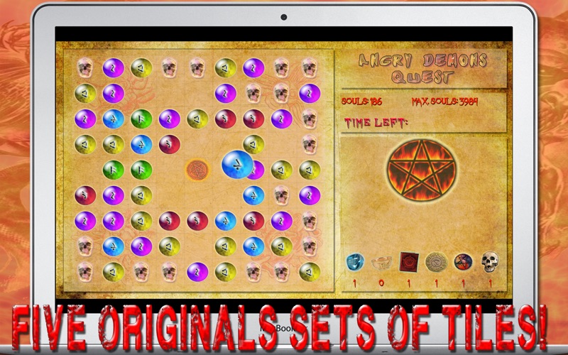 Screenshot #2 pour Angry Demons Quest Puzzle Game