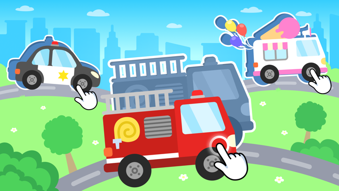 Juego de Carros para Niños 2-5