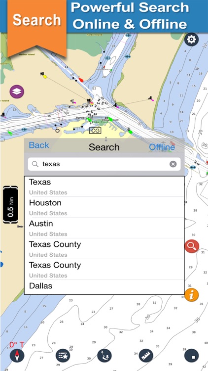 Marine Texas Nautical Charts