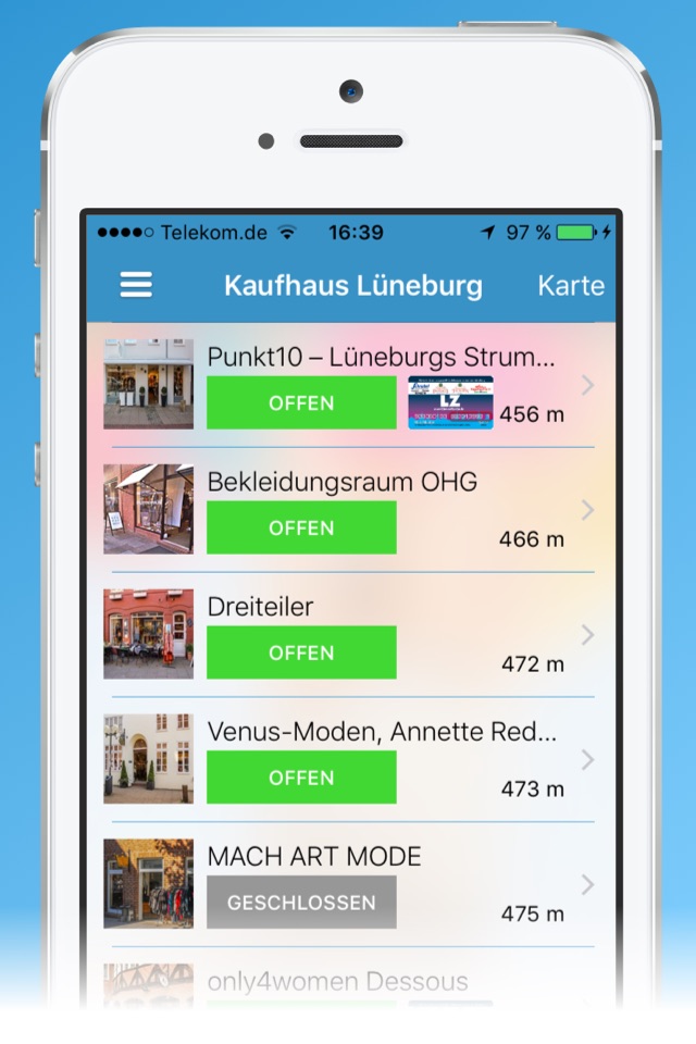 Kaufhaus Lüneburg screenshot 2