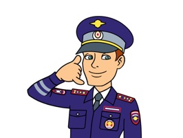 Забавные стикеры с инспектором ДПС дополненные текстом, позволят оригинально ответить на сообщение и помогут передать собеседнику Ваше настроение