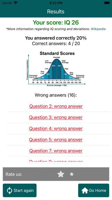 IQ Test: Raven's Matrices Pro Screenshot