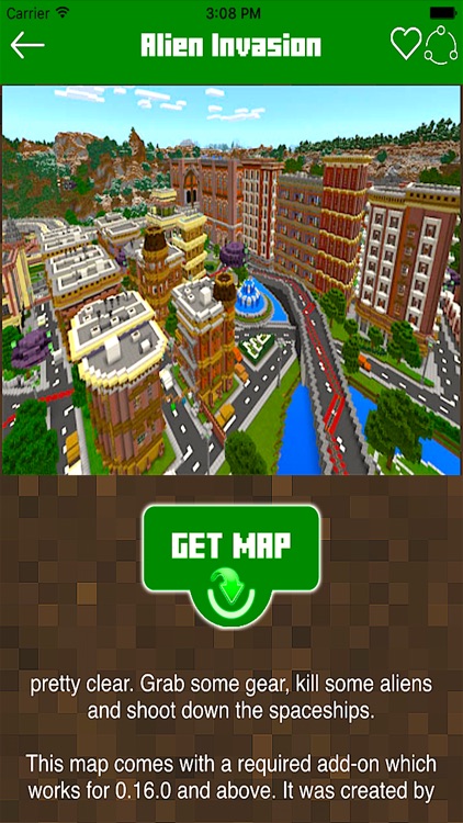 MAPS FOR MINECRAFT PE POCKET EDITION - ADVENTURE !