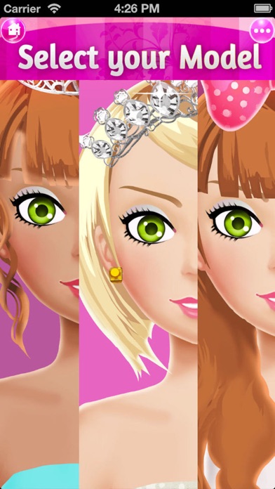 Dress Up Games for Girls & Kids - Fun Beauty Salon with fashion, makeover, make up, wedding & princess Screenshot 2