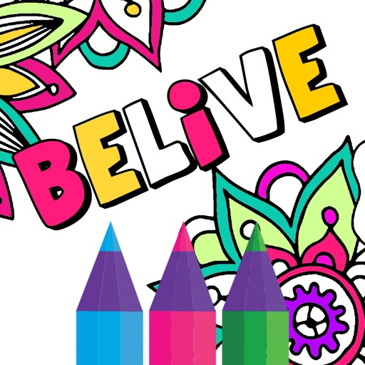 Motivational Coloring Book Pages Inspiring Quotes