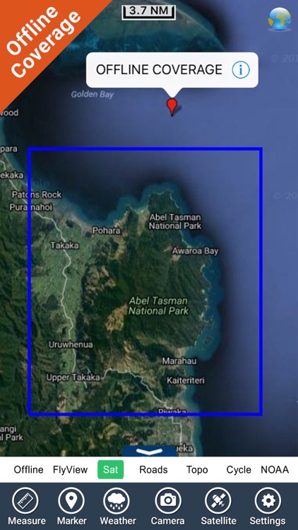 Abel Tasman National Park GPS charts Navigator screenshot-4