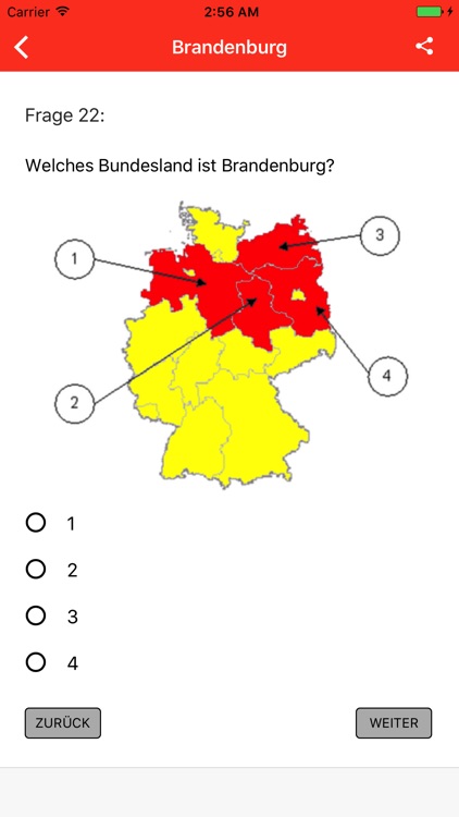 Einbürgerungstest Brandenburg