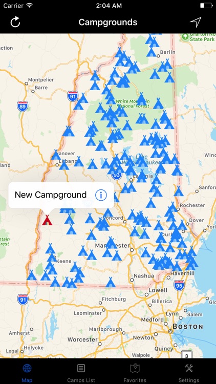 New Hampshire – Campgrounds & RV Parks