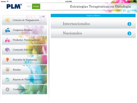 Criterios de Tratamiento en Oncología for iPad screenshot 4