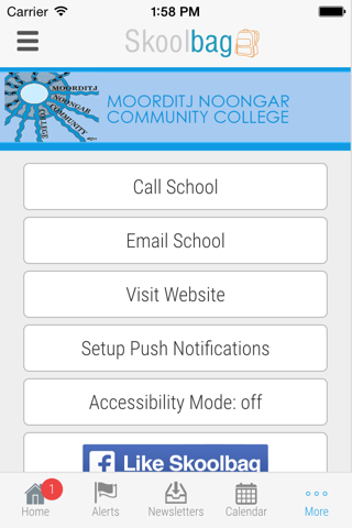 Moorditj Noongar Community College - Skoolbag screenshot 4
