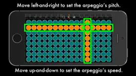 Game screenshot Arpeggionome for iPhone | matrix arpeggiator hack