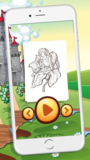 Beautiful Princess Coloring Book(圖3)-速報App