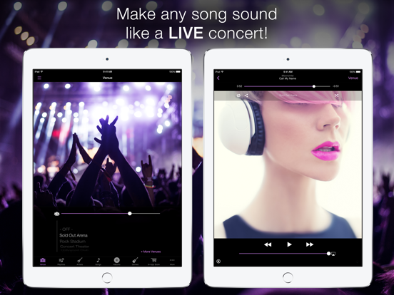 LiveTunes: Make your music sound LIVE! screenshot