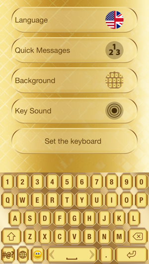 豪華 金鍵盤 - 換主題 表情符號 和 字體(圖5)-速報App