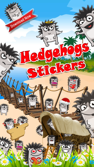 Hedgehog Stickers(圖1)-速報App