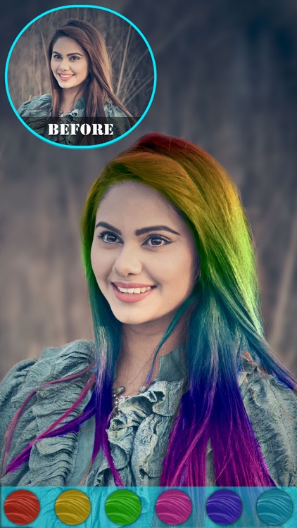 Hair Color Changer - Hairstyle Makeover Booth
