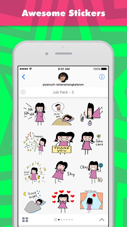 Jub Pack - 3 stickers for iMessage