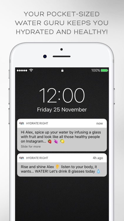 Hydrate Right: Daily Water Reminder screenshot-0