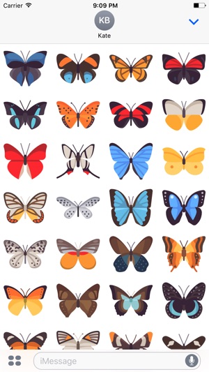 Butterflies Stickers - Wonderful Emoji(圖4)-速報App