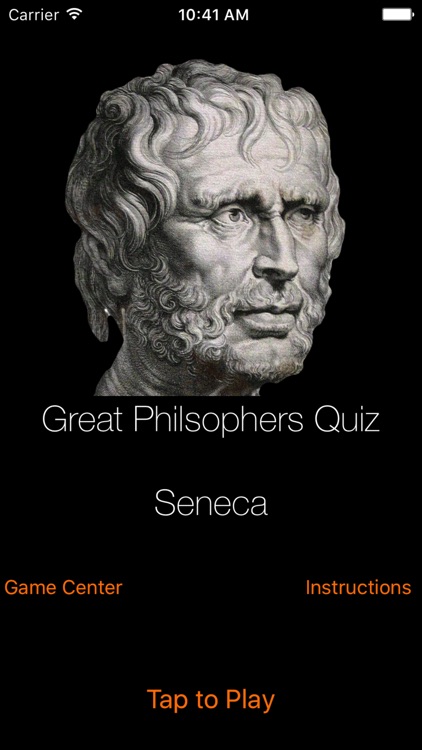 Great Philosophers Quiz - Seneca