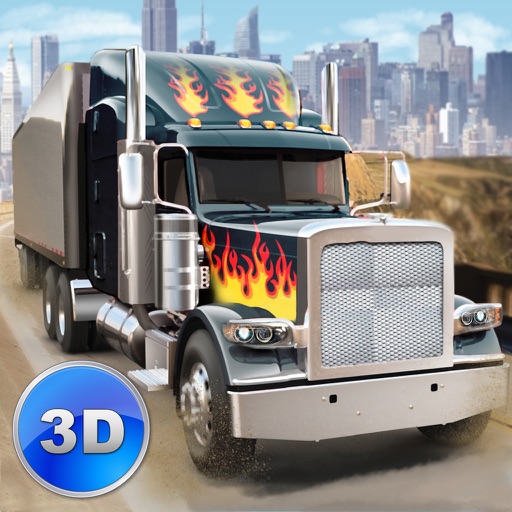 American Truck Driving 3D iOS App