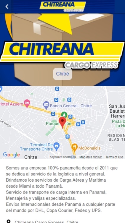 Chitreana Cargo