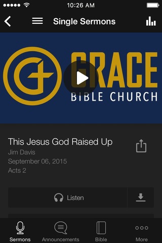 Grace Bible Church of Oxford screenshot 4