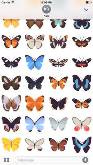 Butterflies Stickers - Wonderful Emoji(圖5)-速報App