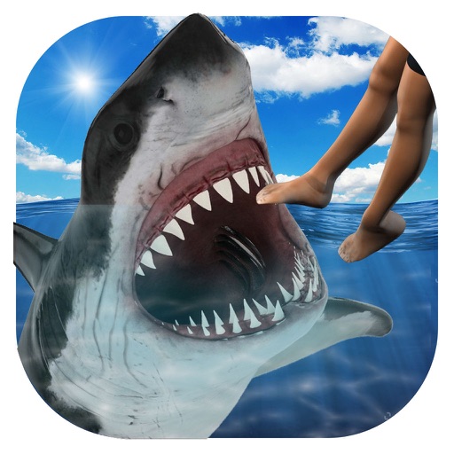 Hungry Attack Jaws: Angry Shark Revenge on Beach