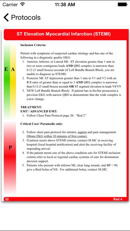 Maine EMS Protocol App