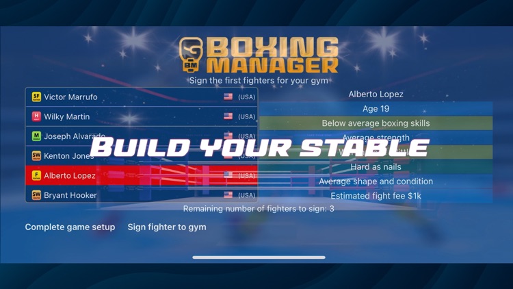 Boxing Manager screenshot-0