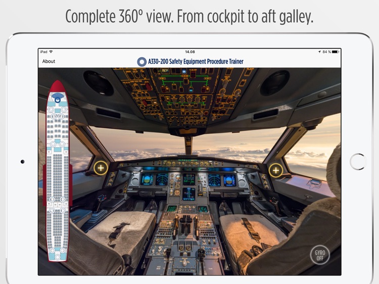 Airbus A330200 Safety Equipment Procedure Trainer by Aviation eLearning