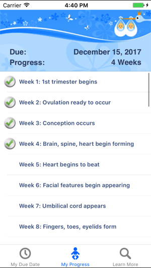 MyDueDate - pregnancy progress tracker(圖1)-速報App