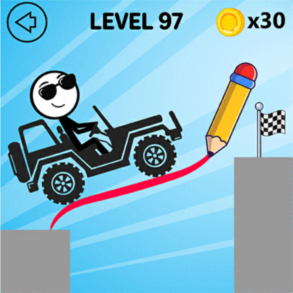 Get Draw Bridge Stickman Car Game for iOS, iPhone, iPad Aso Report